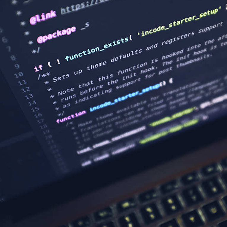 Illustration representing web development services