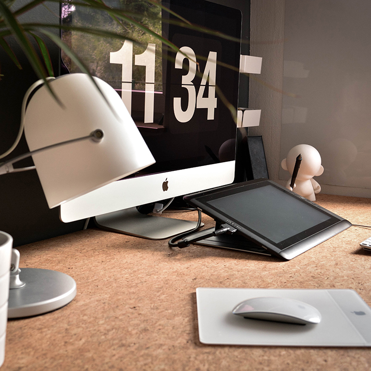 Illustration representing design and branding work