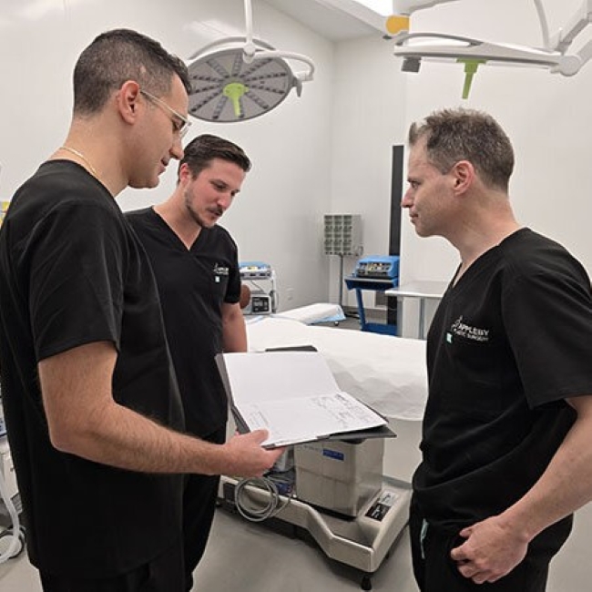 Screenshot of the Appleby Plastic Surgery website